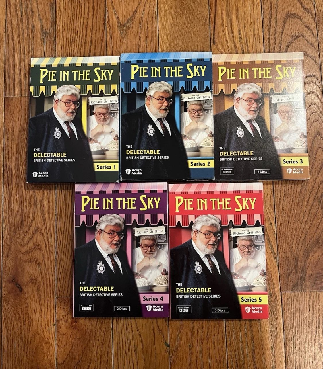 Pie In The Sky DVD Lot Complete Seasons 1-5 Set Richard Griffiths Acorn