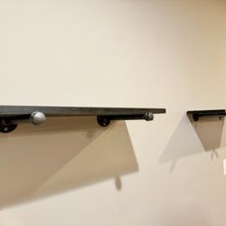 Custom Industrial Shelves (x2)