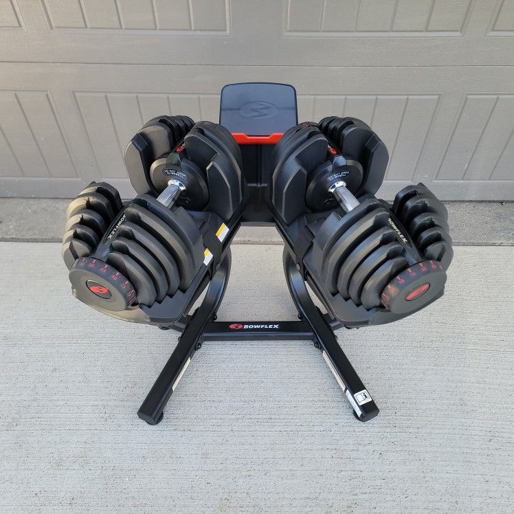 Bowflex 1090 Dumbbells and Stand