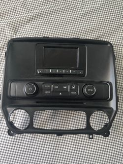 2014-2015 Silverado radio