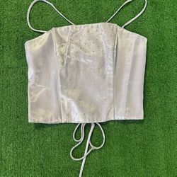 Maria Bonita lilac corset top  size S