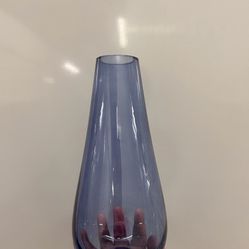 Blue Glass Vase