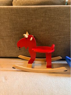 IKEA Rocking moose for toddlers