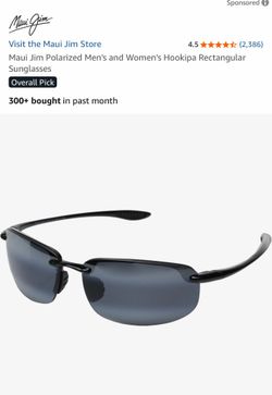 Maui Jim Polarized Men's and Women's Hookipa Rectangular Sunglasses polarized  $130 OBO