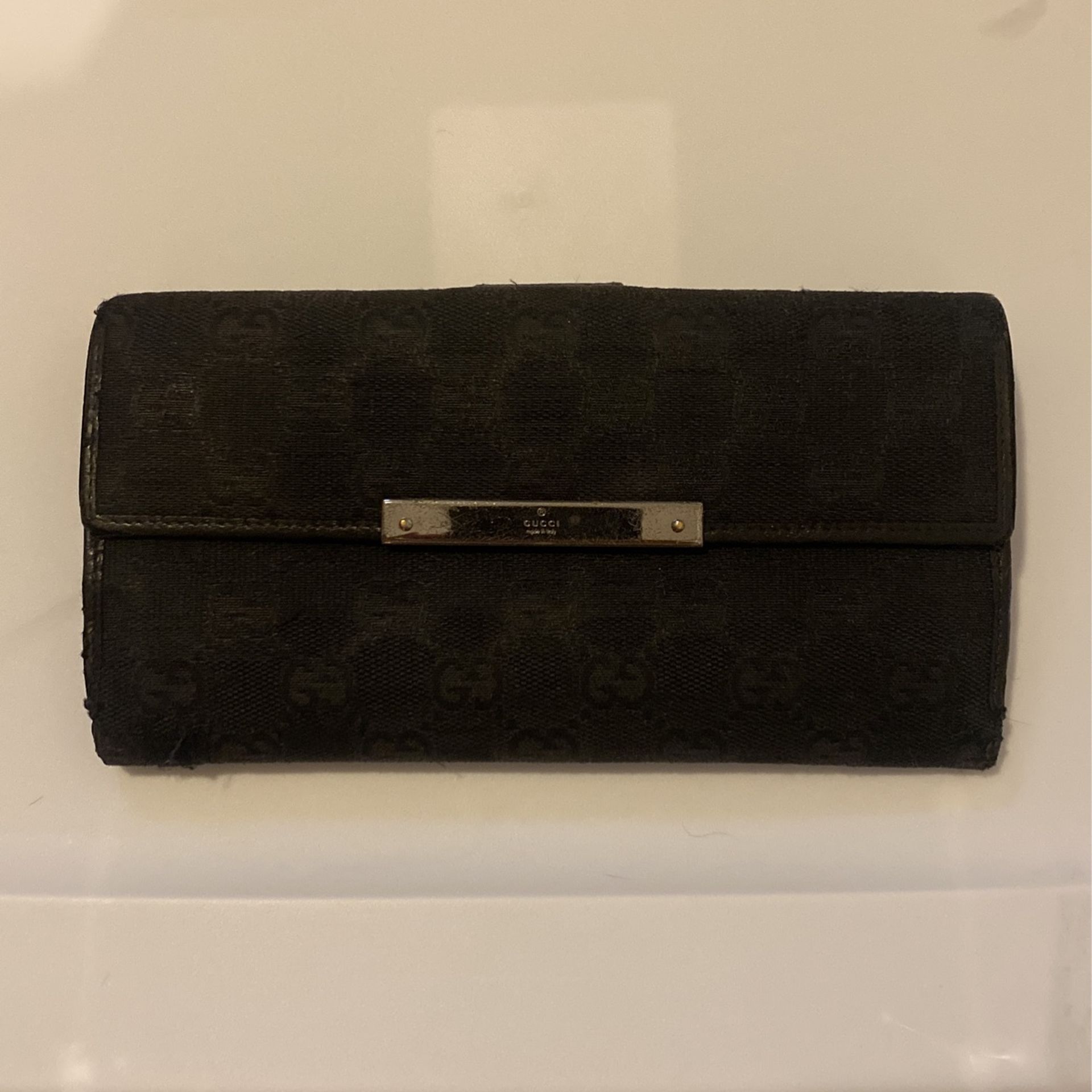 Gucci Black Long Wallet