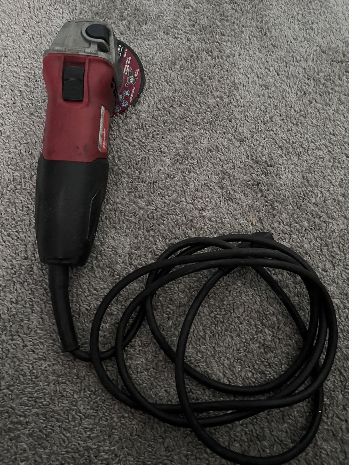 Milwaukee Angle Grinder