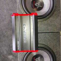 Two 12s And Truck Box Amplifier Package Deal