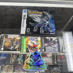Pokemon Diamond DS CIB $85 Gamehogs 11am-7pm