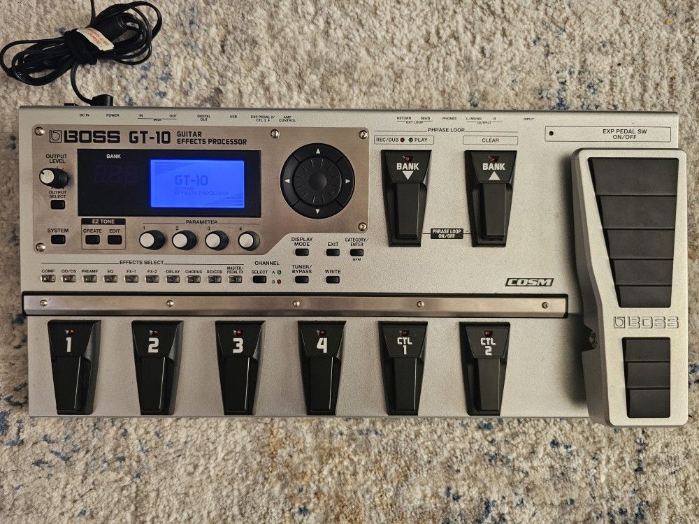 Guitar Effects Processor With Bag