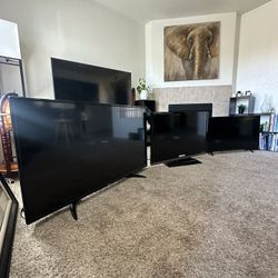 50” Fire Edition & And 2x 40” Smart TVs 