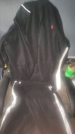 Ralph Lauren polo black track suit 200 whole fit new