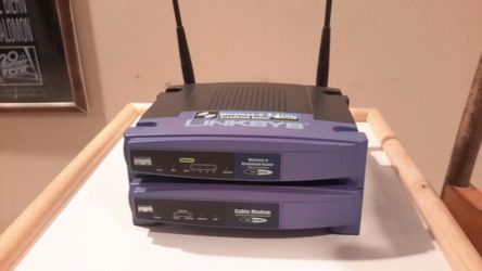 Linksys Cable Modem and Router