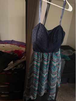 Blue dress - medium size