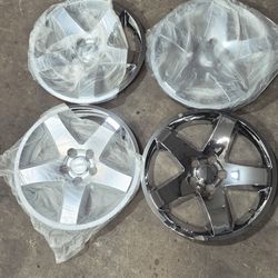 Dodge 17" wheel simulators