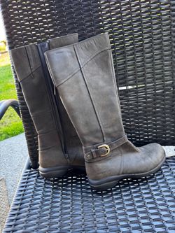 Leather merell boots
