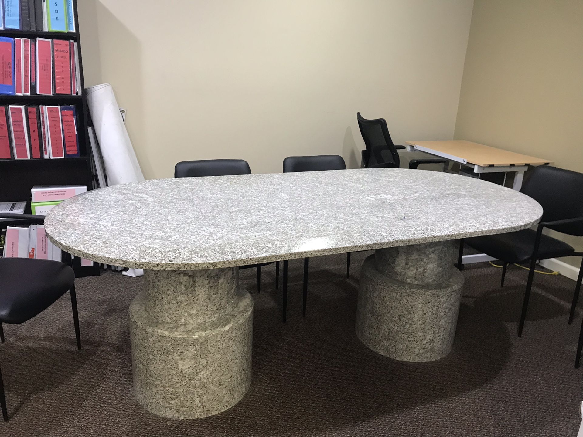 Granite dining or conference table