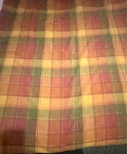 Lintex Fall Rectangular Fabric Woven Tablecloth’s 2 Sizes