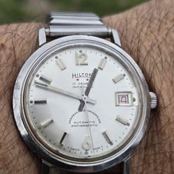 Mens vintage Hilton automatic wactch