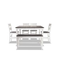 Dinning table seats 6