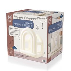 Member's Mark Cream Indoor Double Arch Bounce House Brand New In Box 