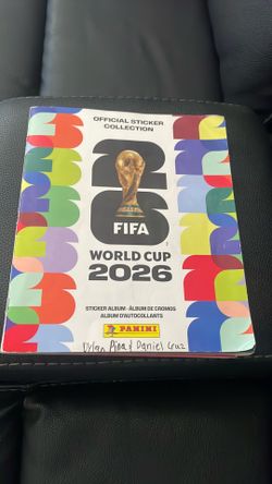 Finished World Cup book