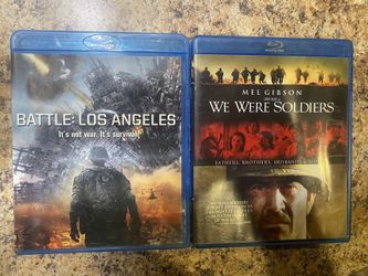 Battle: Los Angeles And We Were Soldiers Blu Ray $1 Each