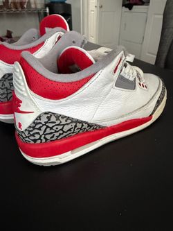 Jordan 3s fire red