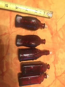 Red collectable glass