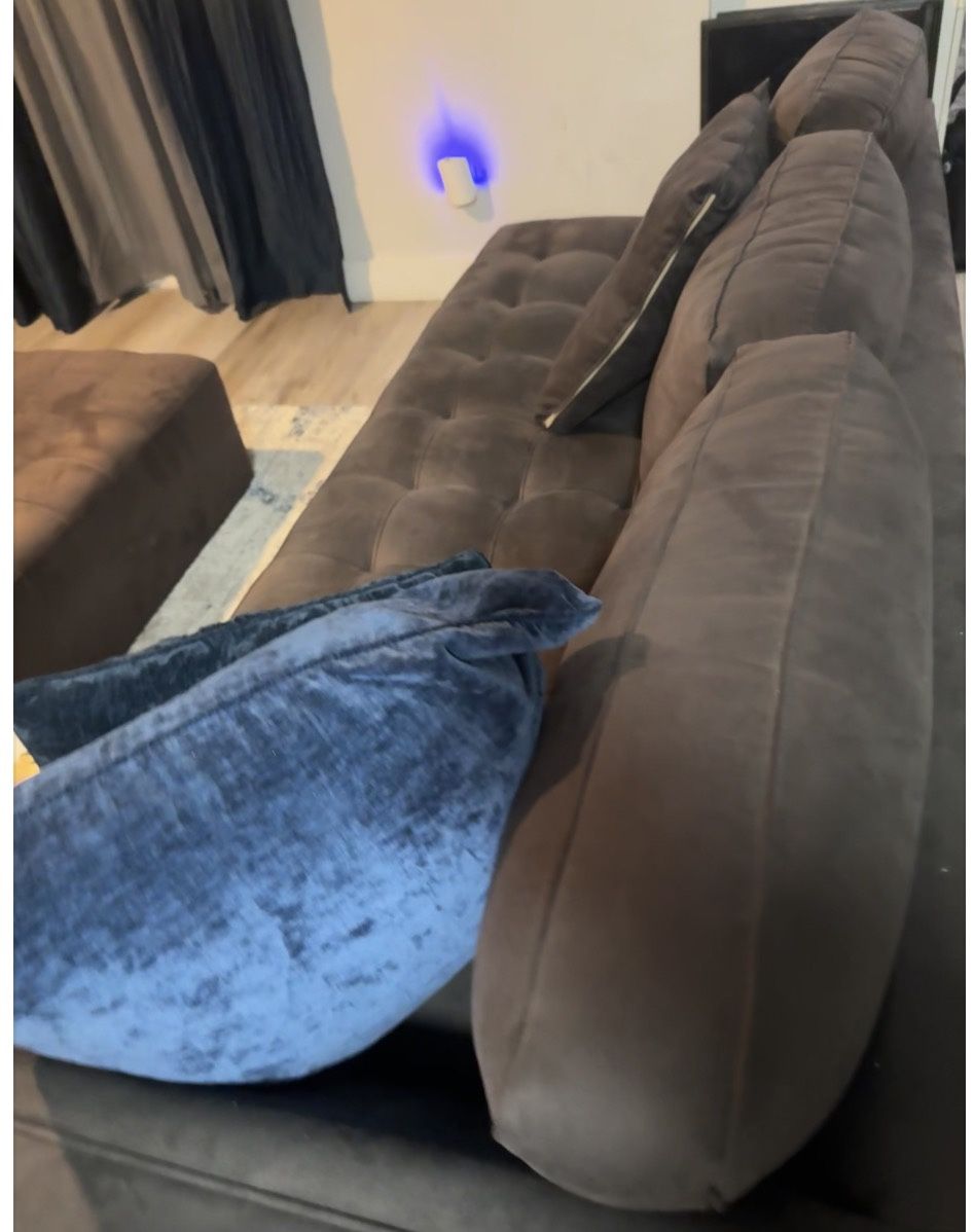 Sectional With Ottoman