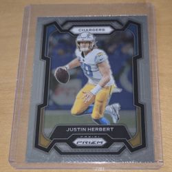 Justin Herbert 2023 Panini Prizm Football Los Angeles Chargers #158