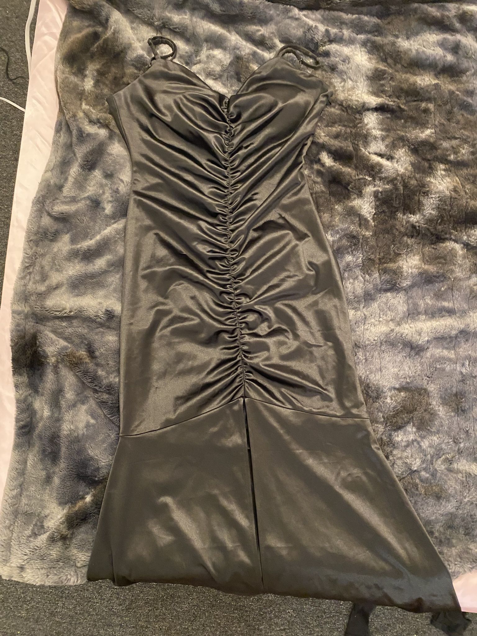 Silk Black Dress