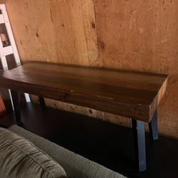 Sturdy Wood Coffee Table