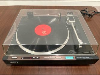 Sony PS-X600 Biotracer Direct Drive Fully Auto Turntable Working