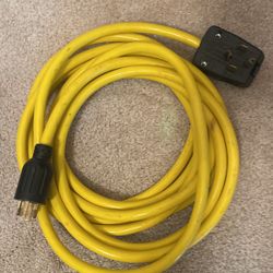 25’  10AWG Generator Power Cord 4 Prong Ends