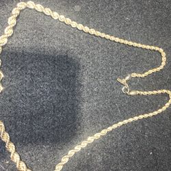 Gold Rope Chain 