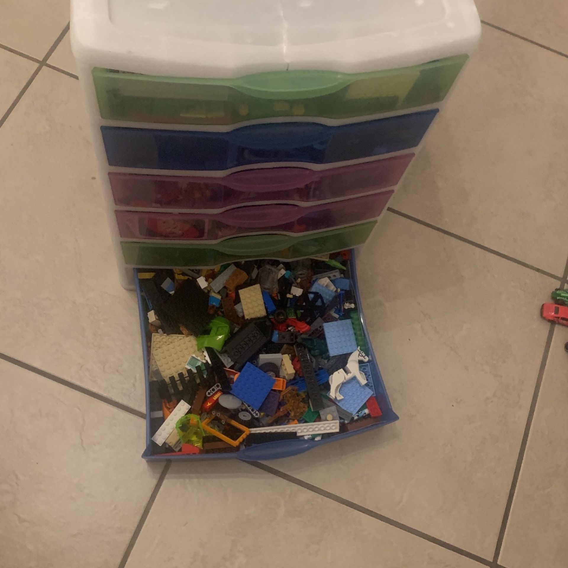Giant Box Of Random Legos