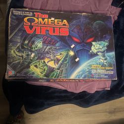 Milton Bradley Omega Virus Board Game 