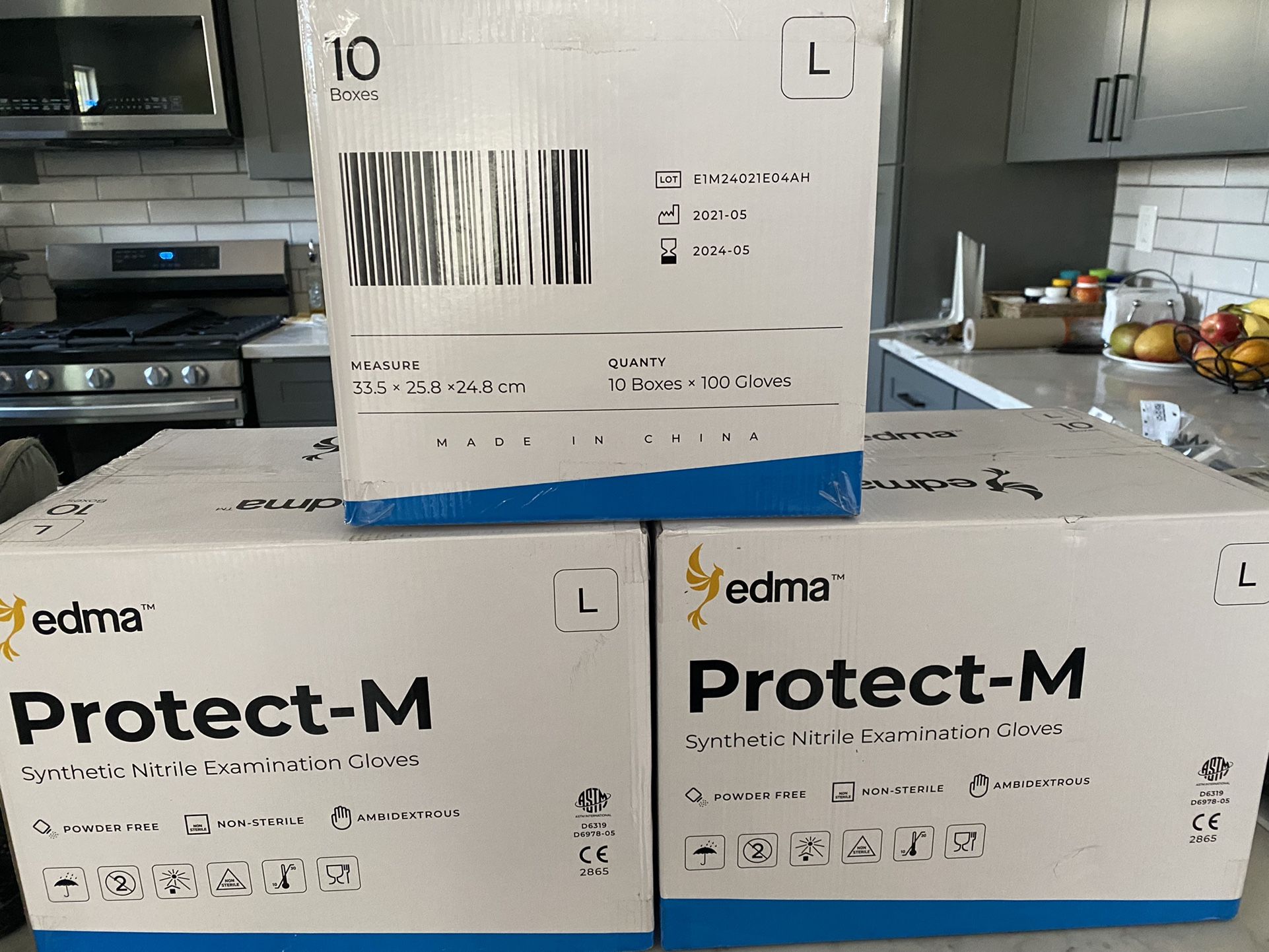 Synthetic Nitrile examination Gloves