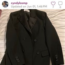 Boy’s Zara Double Breasted Sports Coat! Sz. 9