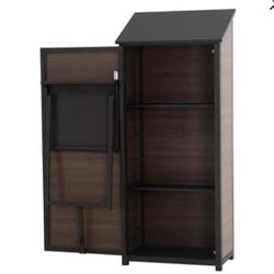 New Indoor or Outdoor Garden Storage Shed Cabinet 