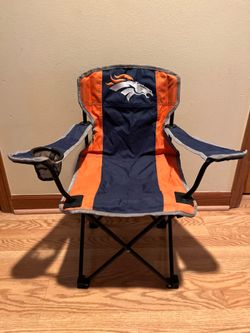 Coleman Denver Broncos NFL Branded Kid's Quad Folding Camp Chair