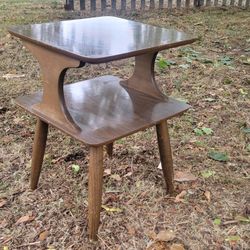 Mid-Century Modern Formica Side Table