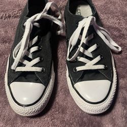 Converse CT All Star Black Low Top Lace Ups Size 6 Women’s Black