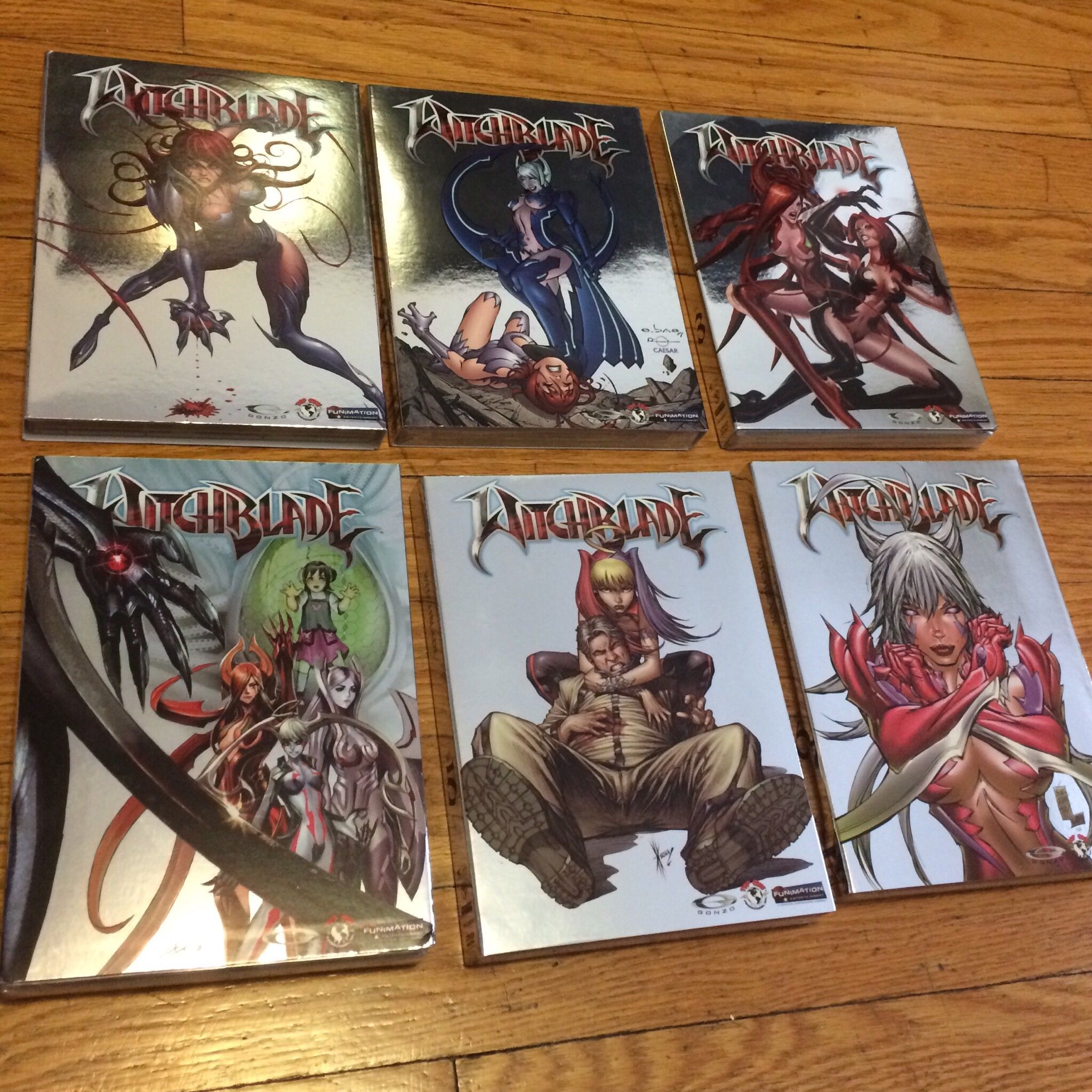 Witchblade Anime Vol. 1-6 DVD