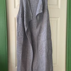 Ladies No Boundaries Open Long Cardigan 