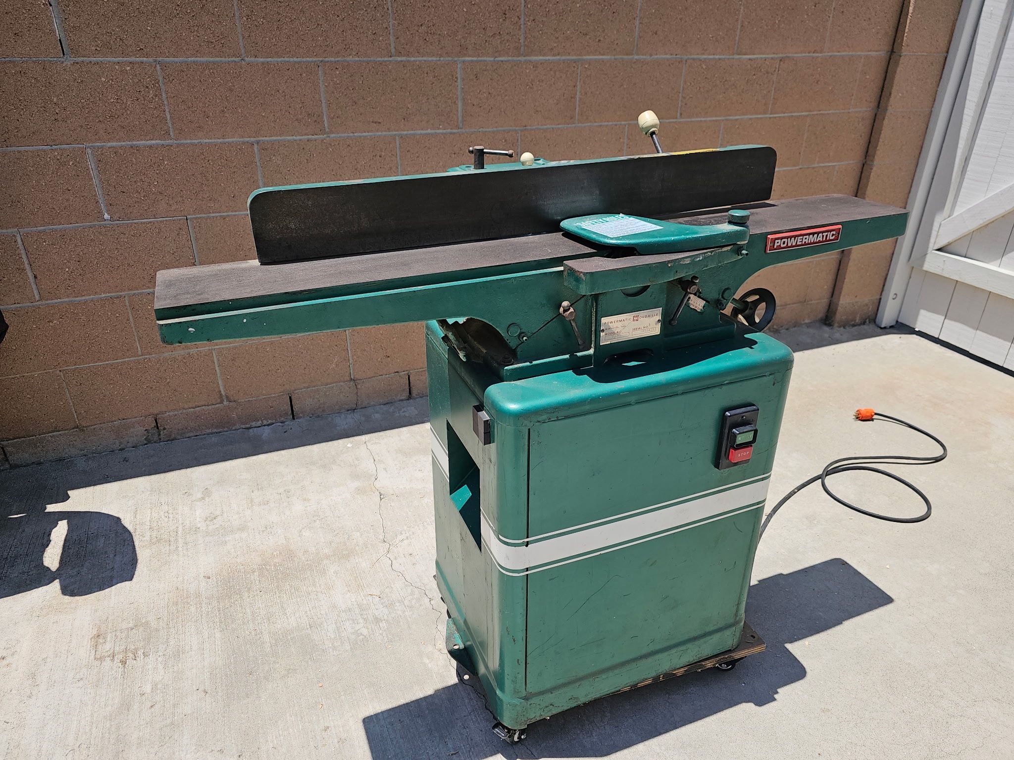 Powermatic Jointer Planer
