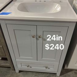 24in Bathroom Vanity With Top