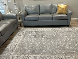 2 Genuine Arizona Leather sofas