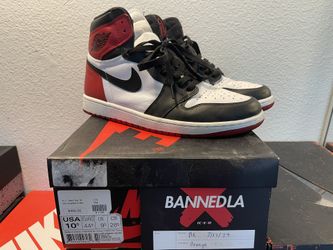Jordan 1 Black Toe 10.5 2016