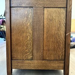 Mid-Century, Modern Record Player Table